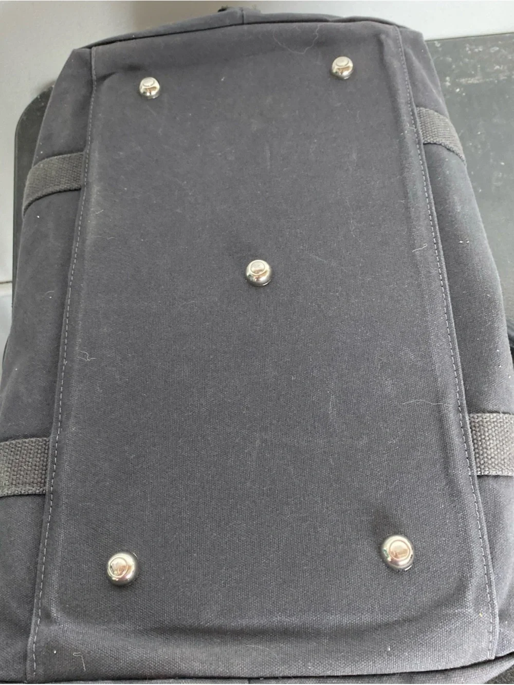 Scarborough and Tweed black canvas